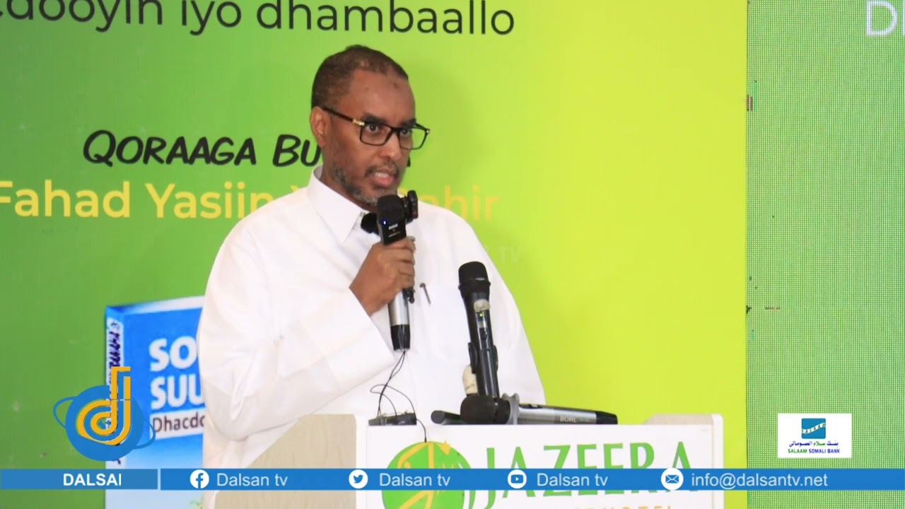 "Mid siyaasi baa igu yiri Xamar markaan doorashada kaaga adkaanay ayaa kuugu dambeysaye  Fahad