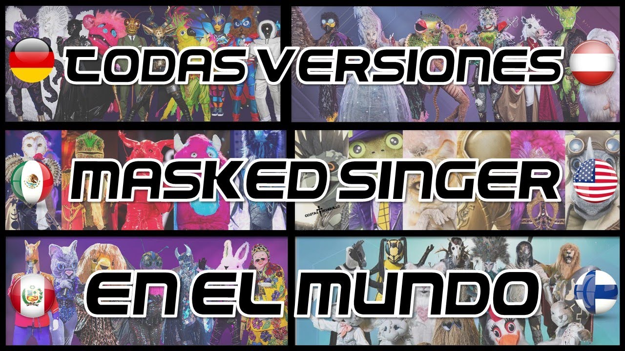 TODAS LAS VERSIONES DE MASKED SINGER (Australia, Francia, Italia, México, Perú, Portugal, UK, USA)