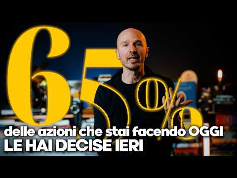 Il pilota automatico decide il 65% delle tue azioni: ecco come riprogrammarlo