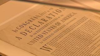 Rare copy of Declaration of Independence on display at Kennebunk museum as part of Maine tour