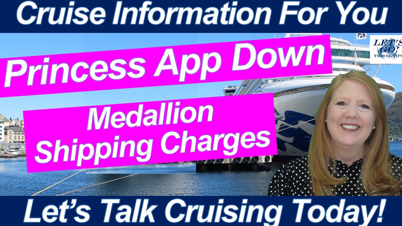 CRUISE NEWS! PRINCESS APP DOWN HURRICANE HITS MEDALLION SHIPPING CHARGES CELEBRITY ASCENT GODMOTHERS