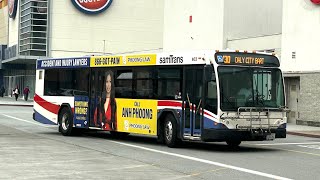 ⁴ᴷ⁶⁰ Weird Sound! | San Mateo County Transit District: 2009 Gillig BRT 40’ #403 on Route 130