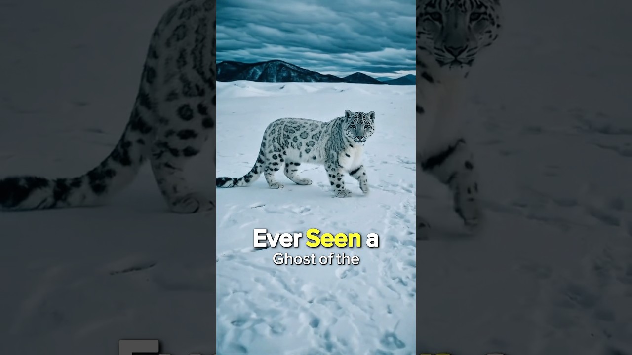 Nature’s Most Mysterious Big Cat: Snow Leopards 🏔️🐅