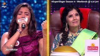 Glimpse of Poova Eduthu Song by #MadhuraBalaji❤️‍🔥🔥| Endrendrum Captain  | Super Singer Season 11