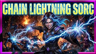 Diablo 4 Updated Chain Lightning Build Guide Easy Pit 100+ Sorceress Build Diablo IV Lord of Hatred