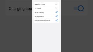 Tap touch sound 🔊 new settings for more videos 🎦 #viral #trending #mobile #settings