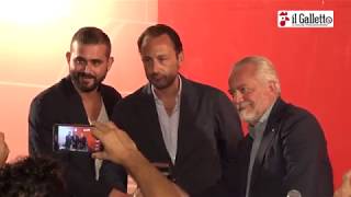 Bari calcio: Aurelio De Laurentiis presenta il gruppo dirigente della SSC Bari - ilGalletto.TV