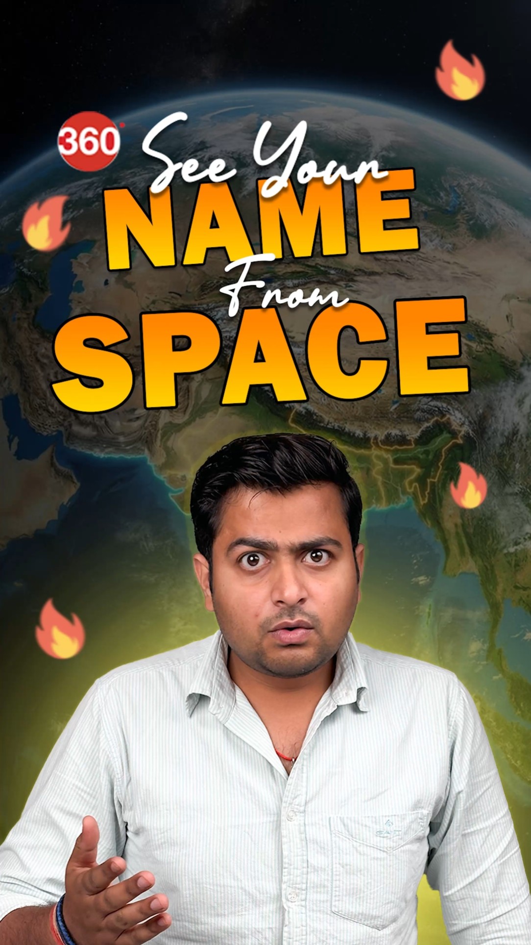 Your Name From Space #nasa #nasalandsat #space #satellite
