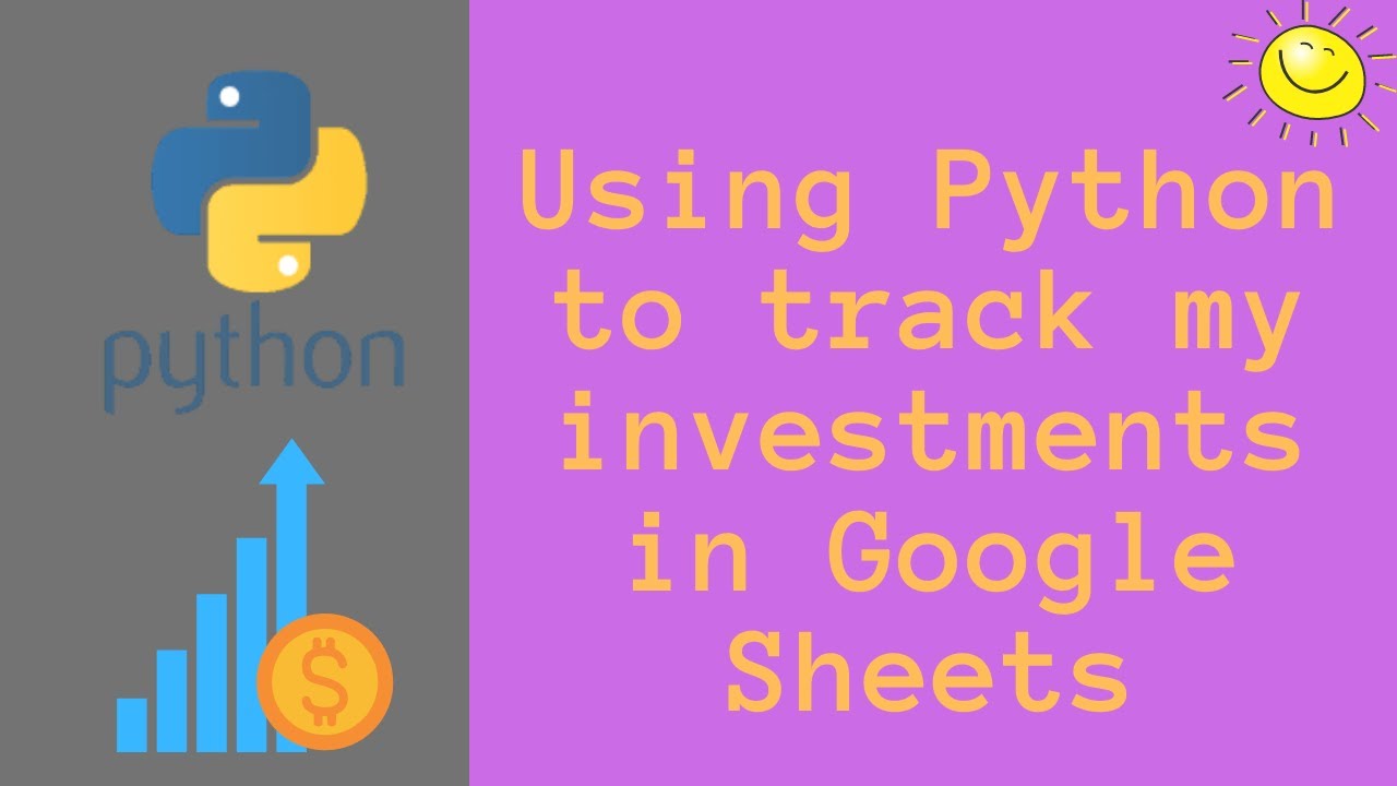 How I Use Python To Import Stock Data Into Google Sheets Gspread And How I Use Python To Import Stock Data Into Google Sheets Gspread And
