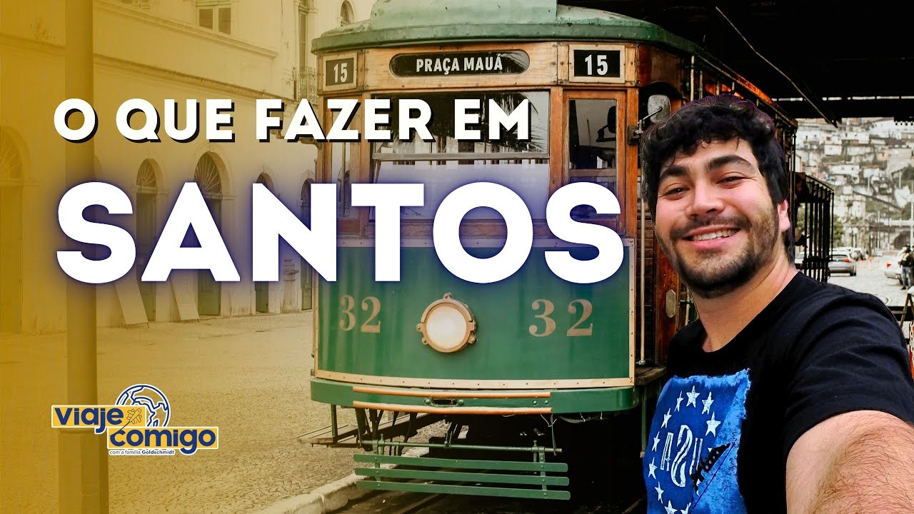 O que fazer em SANTOS | Série Viaje Comigo