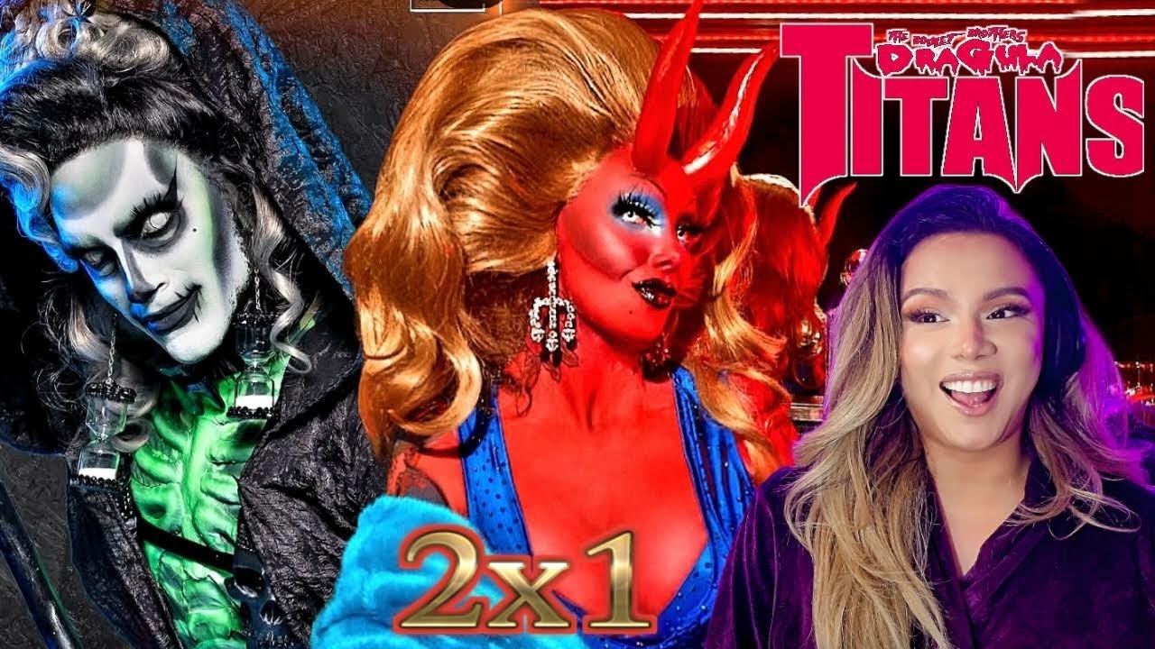 Реакция на 1 серию 2 сезона сериала «Драгула: Титаны» | Хэллоуинская вечеринка, часть 2 | Братья ...