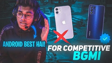 Android vs iPhone (BGMI) iOS vs Android Comparison (Gyroscope, Aim Assist, Touch Response)