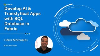 Develop AI & Translytical Apps with SQL Database in Fabric
