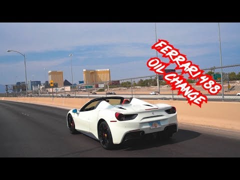 how-to-change-the-oil-on-a-ferrari-488