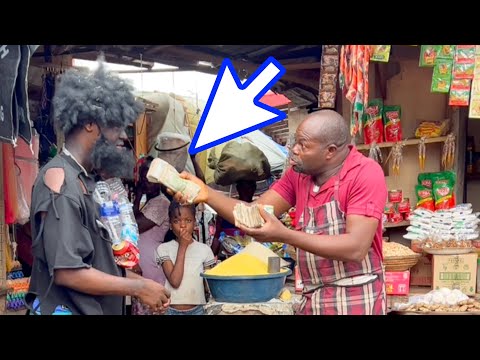Full video: Market Social Experiment. Some chased me but this man showed forgiveness, humanity first