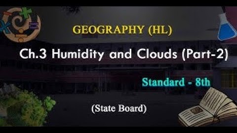 8th Geography Chapter 3 Humidity and Clouds Part 2