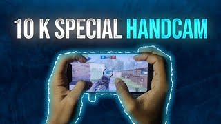 10k Subs special Handcam + Sensitivity | POCO F1 Handcam