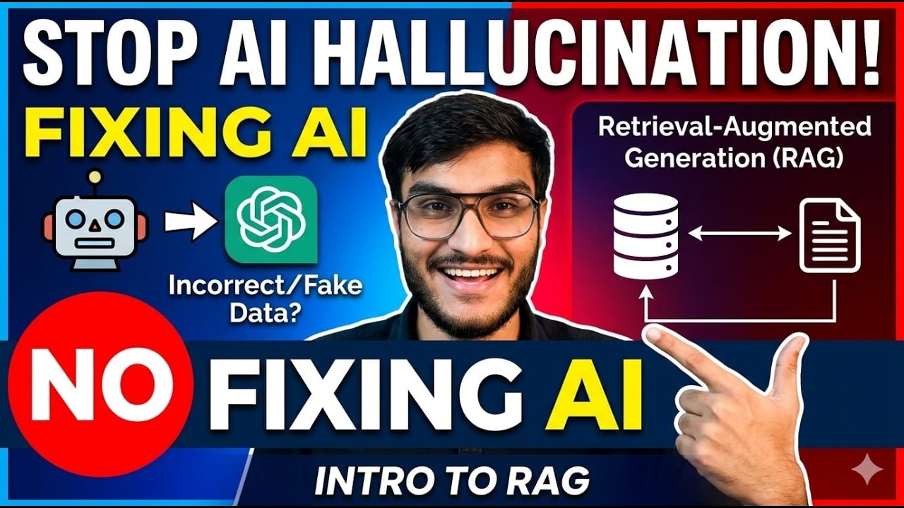 RAG Explained: Improve AI Accuracy & Reduce Hallucinations - YouTube
