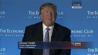 Interview: David Rubenstein Interviews Donald Trump at the DC Economic Club  December 15, 2014