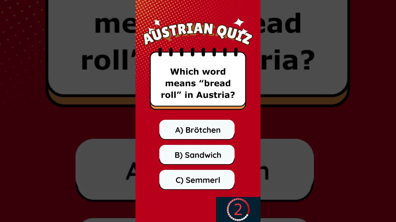 Austrian Quiz No.3  