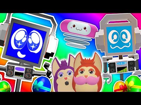 Fandroid & Melody in TATTLETAIL ROLEPLAY on Roblox??? (thanks to free secret eggs!)