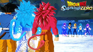 Goku GT Form Vs Vegeta Super Form! Dragon Ball Sparking ZERO