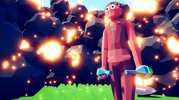 Will Larry Survive These IMPOSSIBLE Levels with God Powers in TABS!?