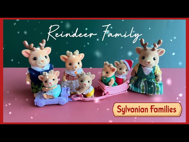 Reindeer Family 🎄[Sylvanian Families] [Calico Critters] [실바니안