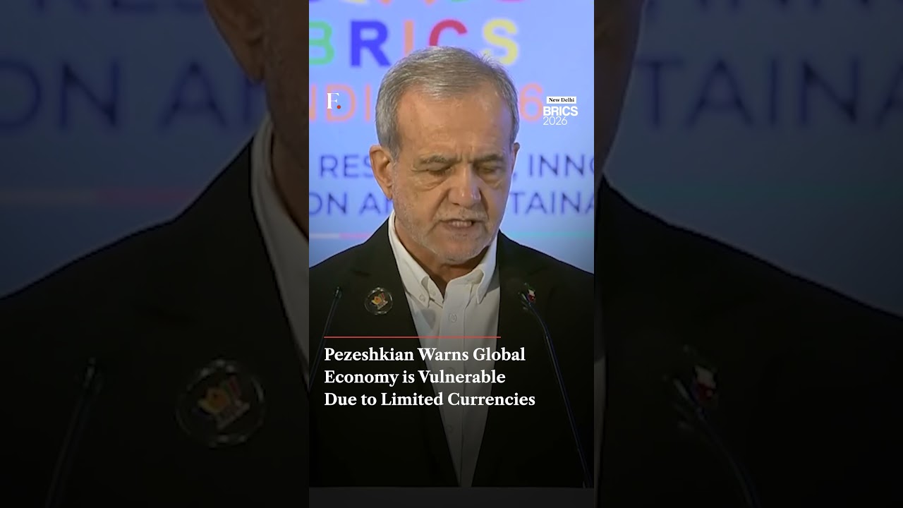 Iran Prez Pezeshkian Warns Global Economy Is Vulnerable Due to Limited Currencies | N18 G thumbnail