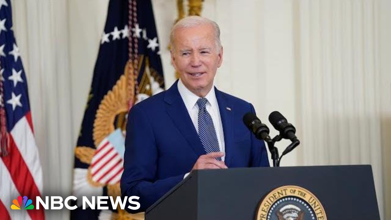 Watch: Biden hosts Women’s History Month reception at the White House | NBC News