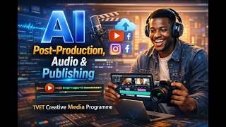 AI Post-Production, Audio & Publishing - TVET CREATIVE MEDIA TRAINING Details