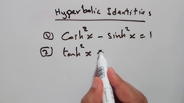 2.Hyperbolic functions : Differentiation