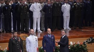 Hurbaşkanı Gül, Harp Akademileri Komutanlığı Mezuniyet Törenine Katıldı-25.07.2013
