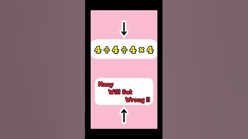 POV: Try Solving This Tricky Math Expression!