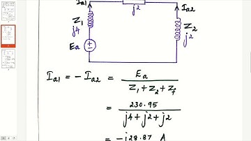 Module 4  Lecture 10 - Problem 4 - LG,LL,LLG fault through fault impedance