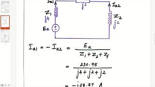 Module 4  Lecture 10 - Problem 4 - LG,LL,LLG fault through fault impedance