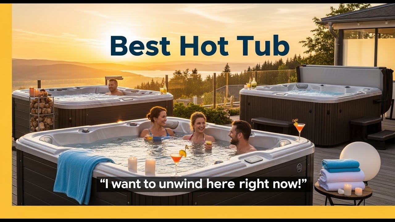 TOP 5 Best Hot Tub 2023 - YouTube