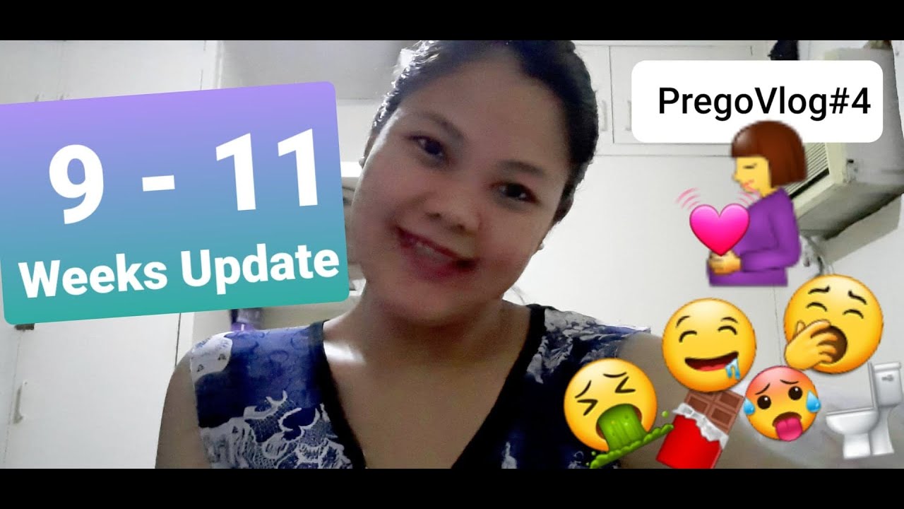 9TH 11TH WEEK PREGNANCY UPDATE FIRSTTIME MOM PregoVlog4
