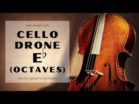 Cello Drone Eb | Six Minutes of Tuning Note E-flat