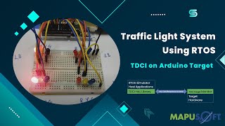 Traffic Light System Using RTOS - TDCI on Arduino Target | Real-Time Simulation and Control