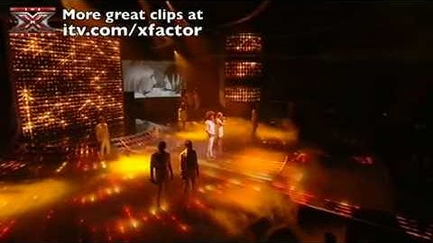 The X Factor 2009 X Factor Finalists You Are not Alone Live Results 6 itv com xfactor