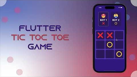 Flutter Tic Tac Toe Game - Speed Code