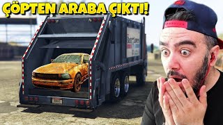 ÇÖP ARABANIN IÇINDEN SÜPER ARABA ÇIKTI - GTA 5 MODS screenshot 3