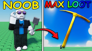 i went from NOOB to PRO in Roblox dig to earth