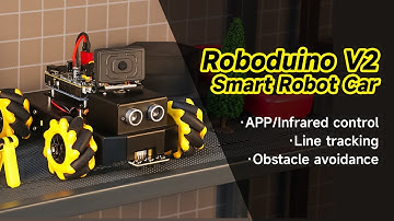Roboduino V2 Robot Car with ESP32 WiFi camera for Arduino UNO