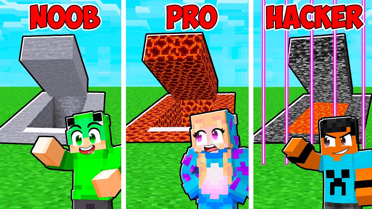 BUNKER 100% SEGURO de NOOB vs PRO vs HACKER