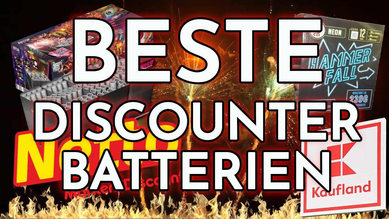 DIE BESTEN DISCOUNTER BATTERIEN! 🧡