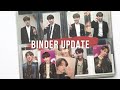 BTS binder update #1 | Organizing 250+ photocards!