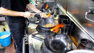 焼めし爆弾！信じられない高速鍋さばきが炸裂する最強町中華 | Egg Fried Rice - Wok Skills in Japan