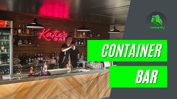 20ft Shipping Container Bar